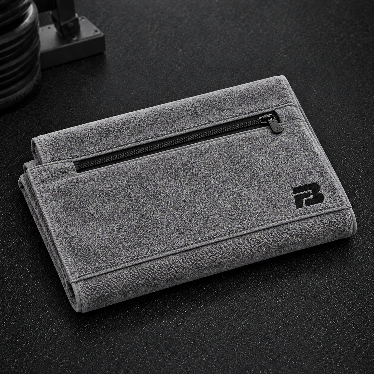 BenchFellaz™ Kaymayan & Fermuarlı Cepli Spor Havlusu